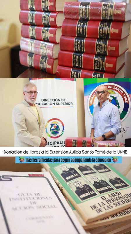 Donación de libros
